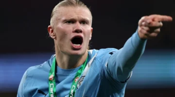 ما سر ظهور هالاند المفاجئ في مدينة برشلونة خلال منتصف الليل؟